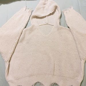 Crop sweater